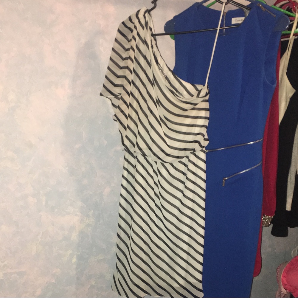 Express One-Shoulder dress